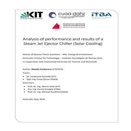 Carbonare Nicolas - Zusammenfassung MA