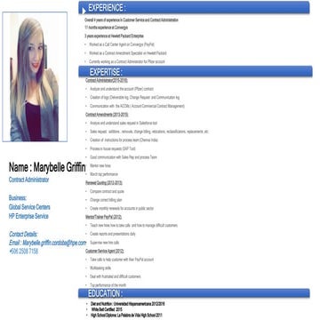 Profile - Marybelle Griffin 