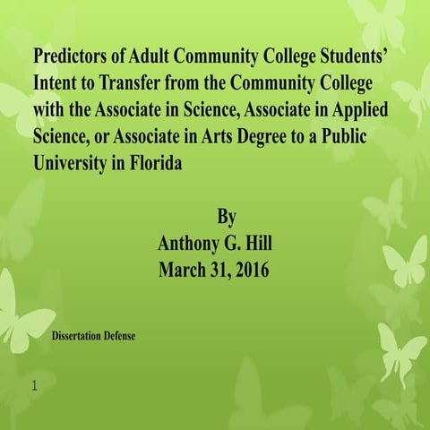 AGH Dissertation Defense Presentation March 31 2016