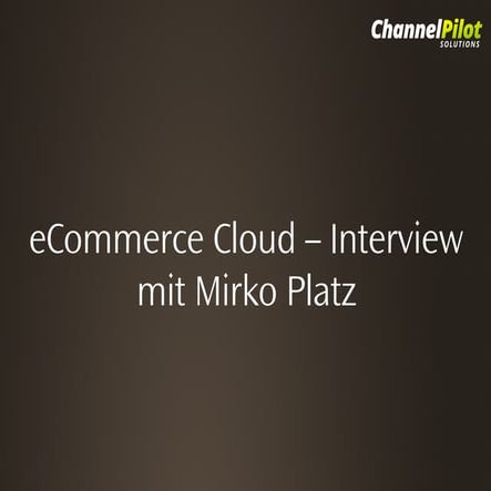 eCommerce Cloud