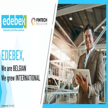 How to Grow Internationally MeetUp_Edebex_D.Van der Loven_220512 | PPT