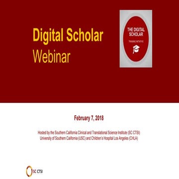 Using alternative scholarly metrics to showcase the impact of your research: ...