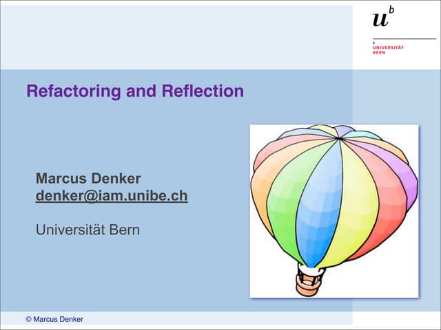 Refactoring