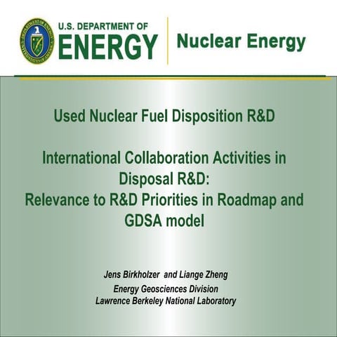 07 international collaboration activities in disposal r and d relevance to r ...