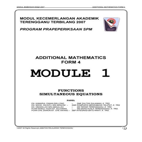 modul 1 add maths 07