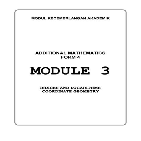 modul 3 add maths