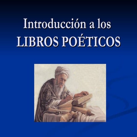 07 libros poeticos