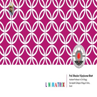 l n matrix 19/10/2016