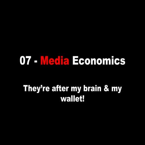 07 mediaecconomics