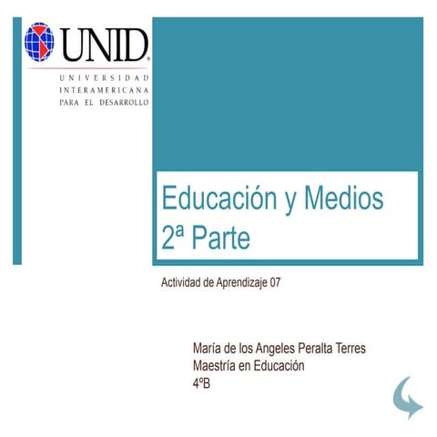 07 Educación y medios 2ª parte 