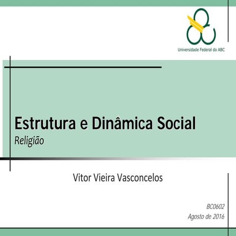 Religião e Sociologia