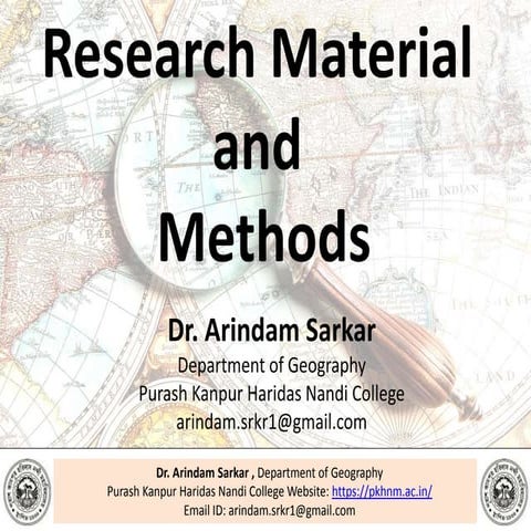 Research material and method