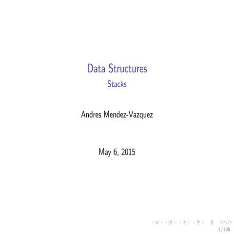 Preparation Data Structures 07 stacks | PPT