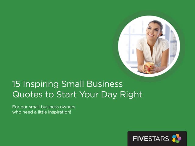 24 Inspirational Quotes for Small Businesses