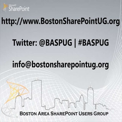 BASPUG 8/13/13 Meeting