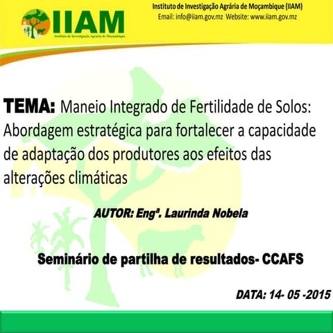 [IIAM] Maneio Integrado de Pagas e Doenças | PDF