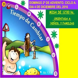 DOMINGO 2º DE ADVIENTO. CICLO A. DI...