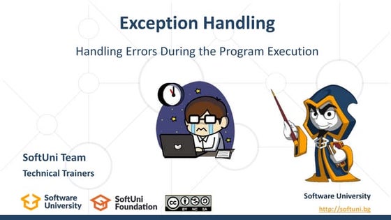 Image 291: 12. Java Exceptions and error handling