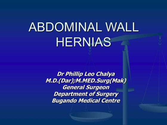 Inguinal and femoral hernia | PPTX