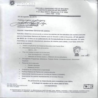 Asamblea General de Padres