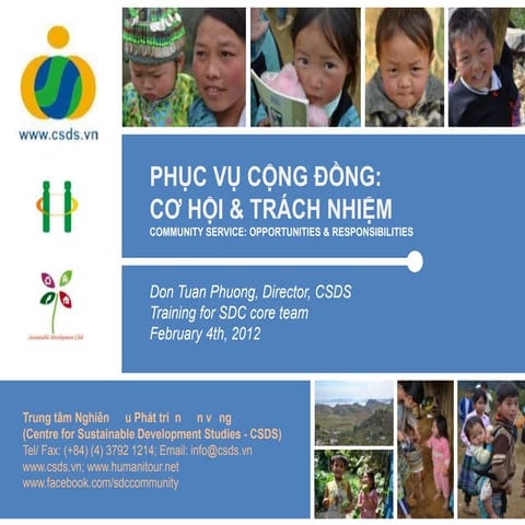 Voluntarism by Mr Phuong