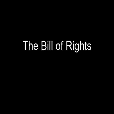 Oct 09 - Dennis Collective - The Bill of Rights (let's pretend the Bush Admin...