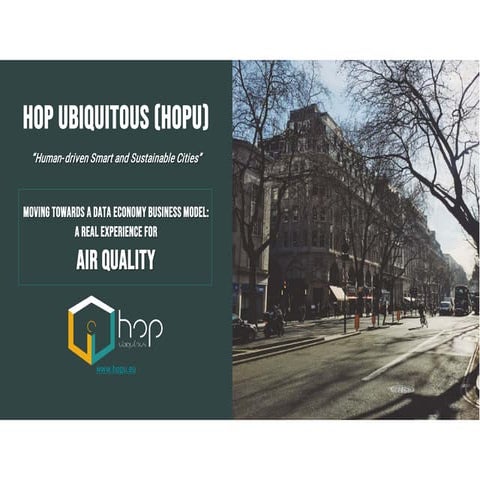 FIWARE Global Summit - Moving Towards a Data Economy Business Model: A Real E...