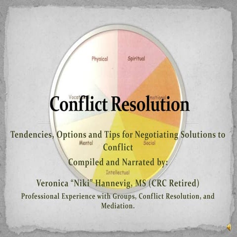 Integrity - Conflict Resolution