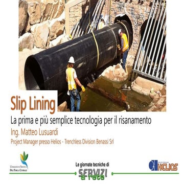 La tecnologia Slip Lining, Matteo Lusuardi | PDF