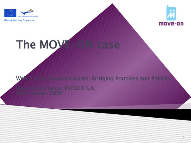 Final Conference: Other Projects' Takes - MOVE-ON