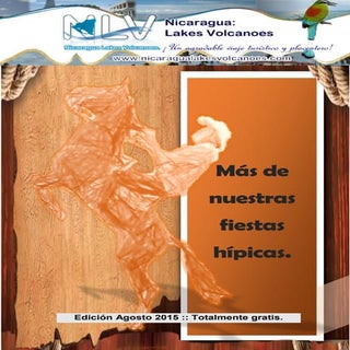 Nicaragua Lakes Volcanoes Agosto - ...