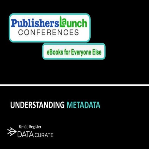 Understanding Metadata