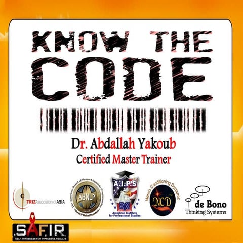 Know The Code "The Art of Motivation & Life Management"