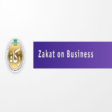 Guide to Zakat on Business Calculation