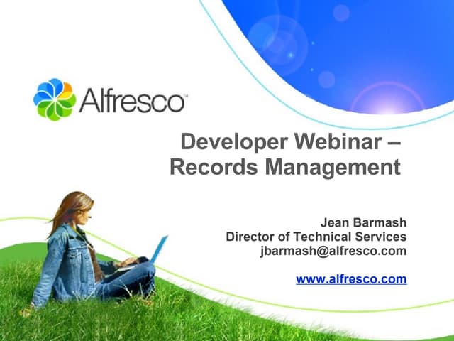 Alfresco Records Management