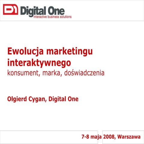 080506 Ewolucja E-Marketingu Internet 2k8