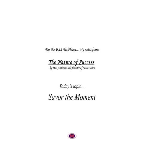 080616 A 1   The Nature Of Success   Discover The Power Of Belief