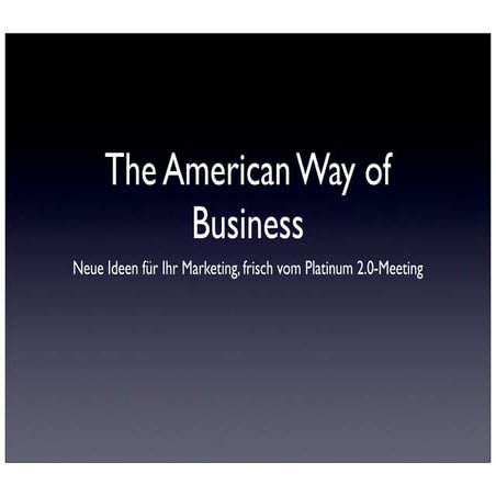 The_American_Way_of_Buisness
