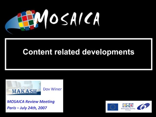 080724 Mosaica Content Related Rtd