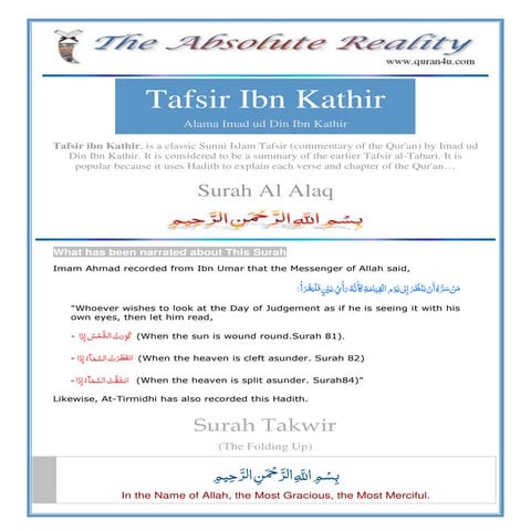 081 takwir | PDF
