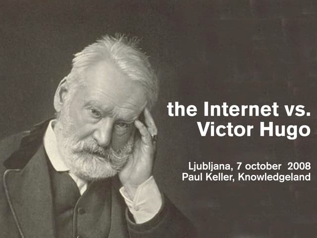the Internet vs. Victor Hugo