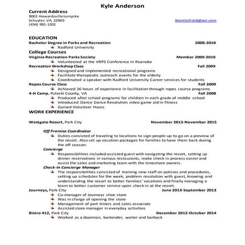 Resume 5 | DOCX
