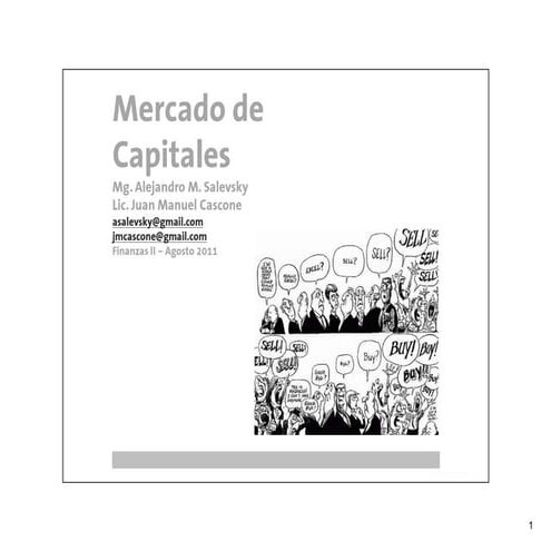 Introducción al mercado de capitales | PPTX