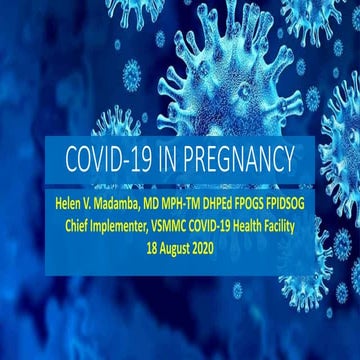 COVID IN PREGNANCY