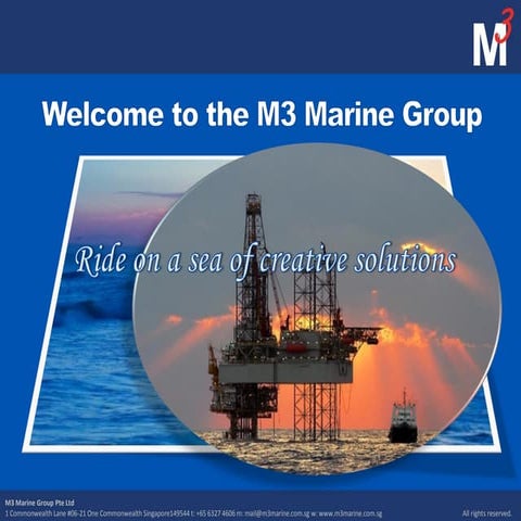 M3 Marine Group Marketing Presentation