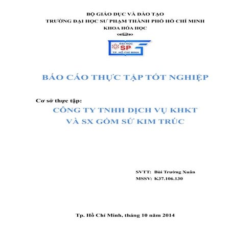 Báo Cáo Thực Tập Công Ty TNHH Dịch Vụ KHKT Và SX Gốm Sứ Kim Trúc_08340012092019
