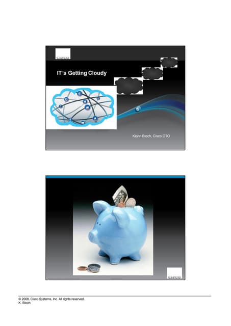 The Scope of Cloud Computing, Kevin Bloch