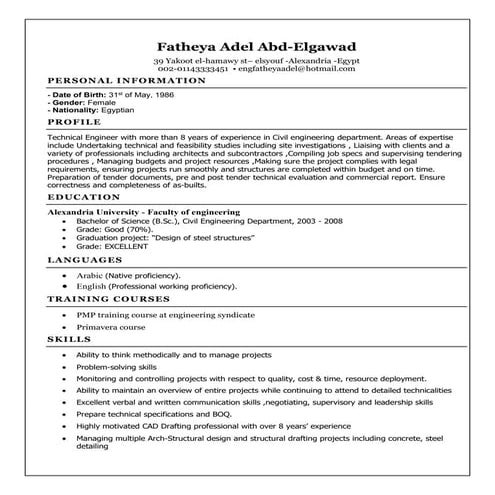haitham cv | PDF