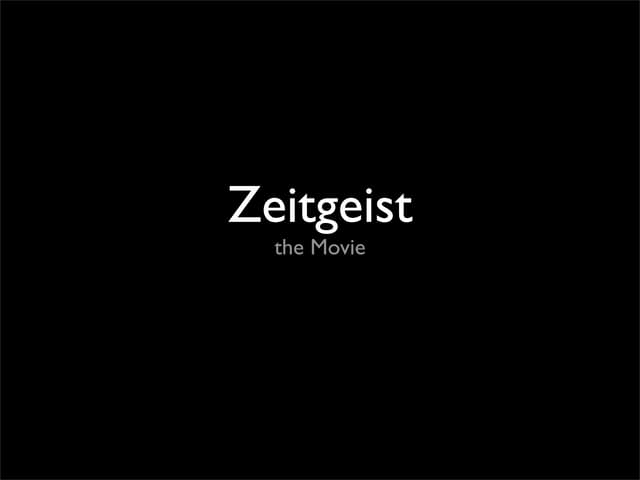 0858411 Zeitgeist The Movie
