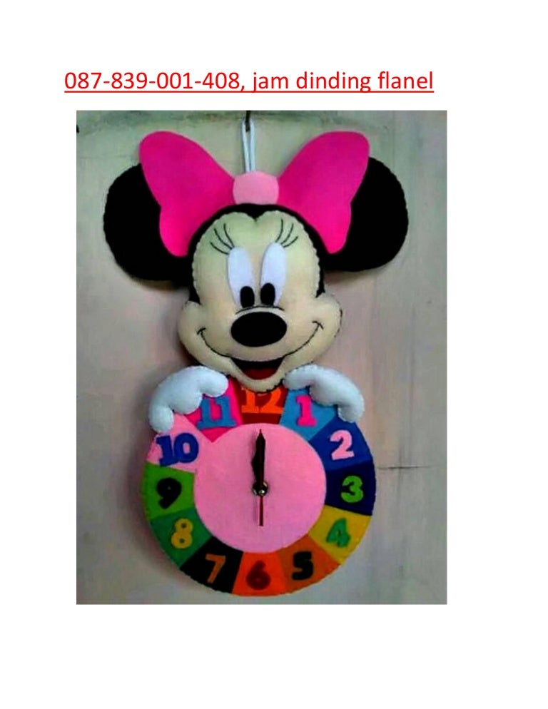Gambar Jam Dinding Kartun Lucu